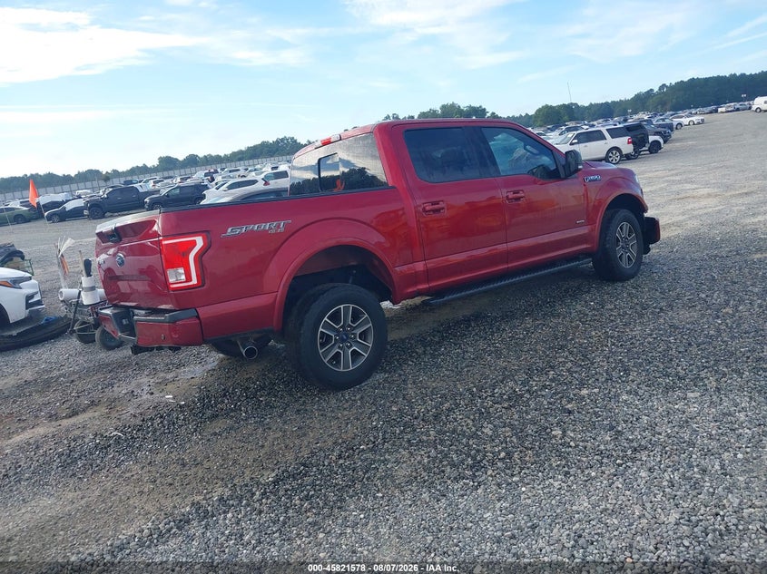 Vin: 1ftew1eg7gfb61971, lot: 46320459, ford f-150 xlt 20164