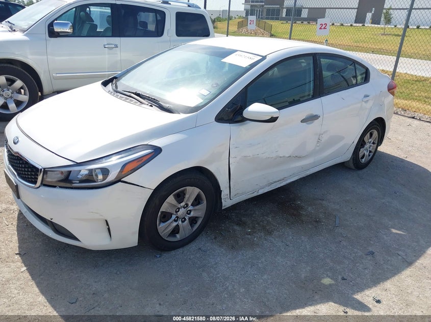 Vin: 3kpfl4a7xhe145103, lot: 46320461, kia forte lx 20172