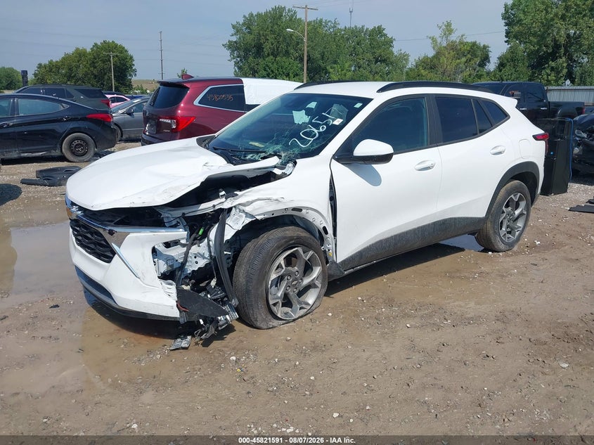 Vin: kl77lhep1sc206517, lot: 46320472, chevrolet trax fwd lt 20252