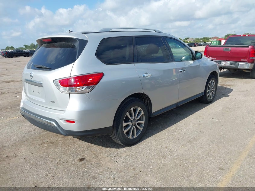Vin: 5n1ar2mm0fc685705, lot: 46320474, nissan pathfinder s 20154