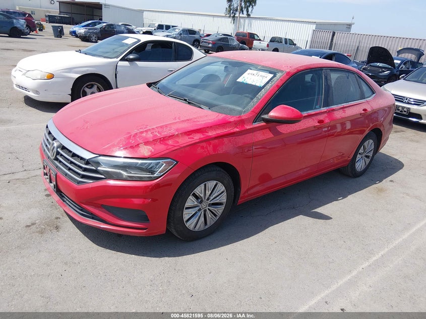 2019 Volkswagen Jetta, Rear, IAAI, VIN 3VWC57BU4KM034852 — photo 2