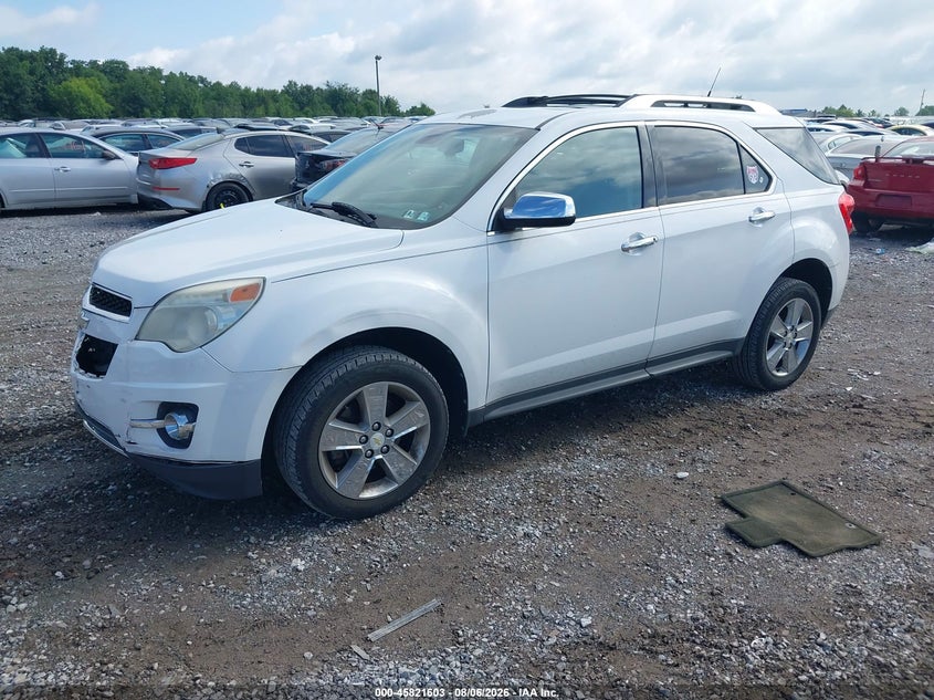 2012 Chevrolet Equinox, Front End, IAAI, VIN 2GNFLGEK1C6293950 — photo 2