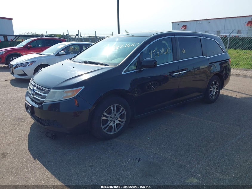 Vin: 5fnrl5h62bb046809, lot: 46320491, honda odyssey ex-l 20112