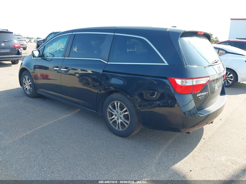 Vin: 5fnrl5h62bb046809, lot: 46320491, honda odyssey ex-l 20113