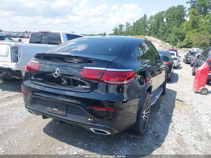 Vin: w1n0j8eb0pg159651, lot: 46320519, mercedes-benz glc 300 coupe 4matic 20234