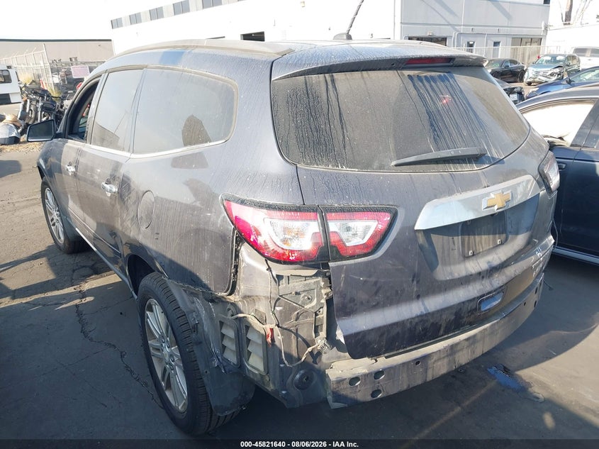 Vin: 1gnkrgkd5dj108628, lot: 46320521, chevrolet traverse 1lt 20133