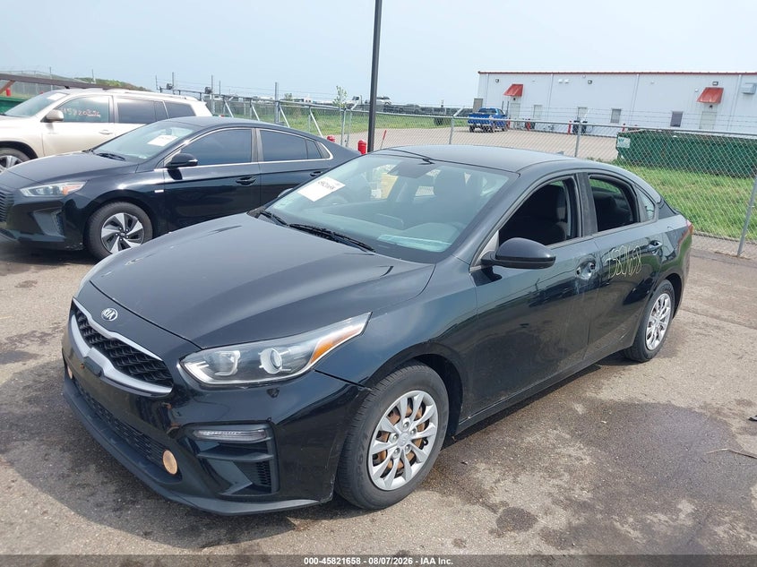 Vin: 3kpf24ad6le146217, lot: 46320539, kia forte fe 20202