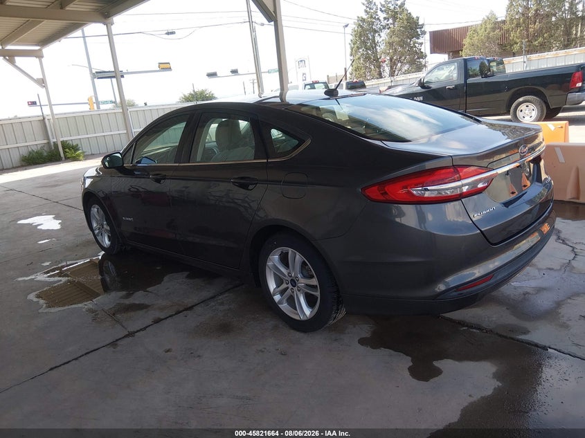 Vin: 3fa6p0uu5jr254345, lot: 46320545, ford fusion hybrid s 20183