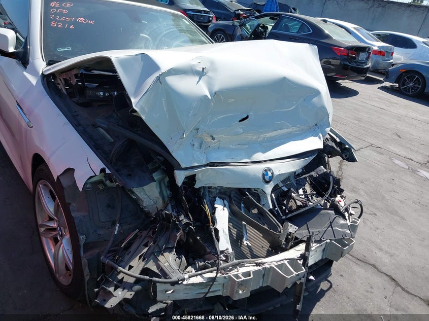 BMW 640I 2014 VIN WBAYP5C54EDZ28216