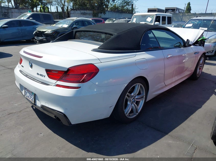 Vin: wbayp5c54edz28216, lot: 46320549, bmw 640i xdrive 20144