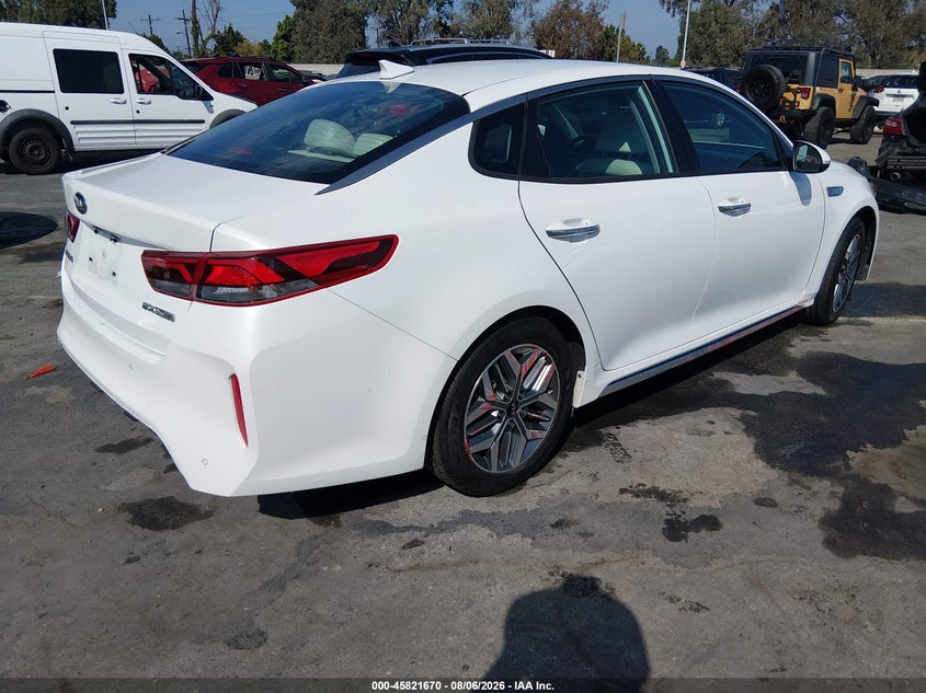 Vin: knagv4ldxl5037048, lot: 46320551, kia optima plug-in hybrid ex 20204