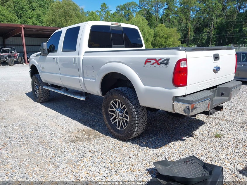 Vin: 1ft7w2bt7fed36112, lot: 46320557, ford f-250 lariat 20153