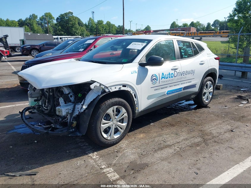 Vin: kl77lfep5sc110152, lot: 46320558, chevrolet trax fwd ls 20252