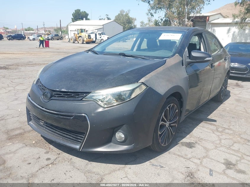 2016 Toyota Corolla, Обычный износ, IAAI, VIN 5YFBURHE7GP429296 — фото 2