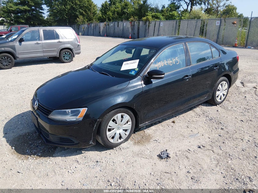 Vin: 3vwdz7aj3bm345933, lot: 46320566, volkswagen jetta 2.5l se 20112