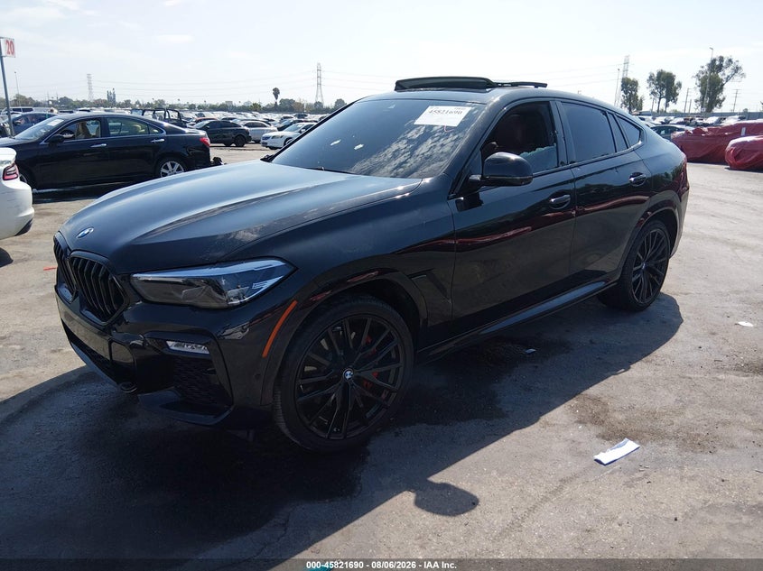 Vin: 5uxcy4c04m9g08163, lot: 46320572, bmw x6 sdrive40i 20212
