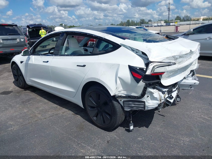 Vin: 5yj3e1eb6sf919763, lot: 46320585, tesla model 3 long range all-wheel drive 20253