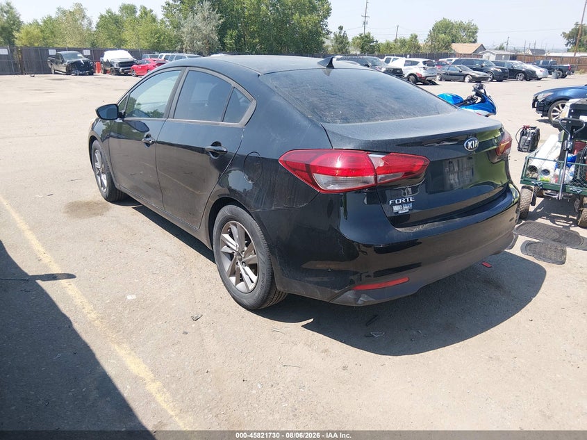 Vin: 3kpfk4a77he030414, lot: 46320611, kia forte lx 20173