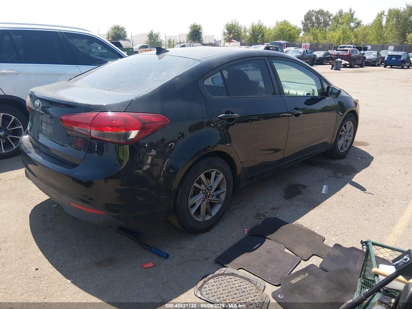 Vin: 3kpfk4a77he030414, lot: 46320611, kia forte lx 20174
