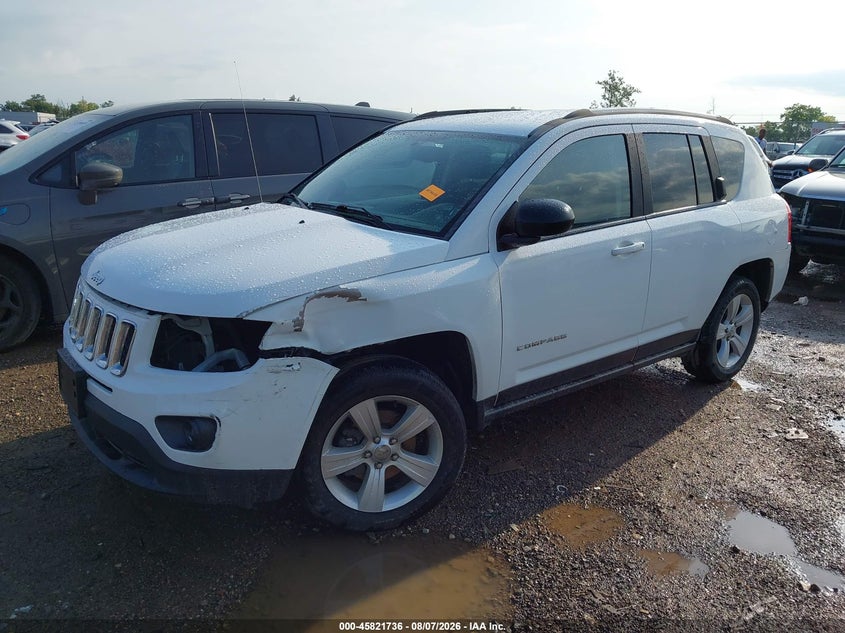 Vin: 1c4njcba2gd615646, lot: 46320617, jeep compass sport 20162