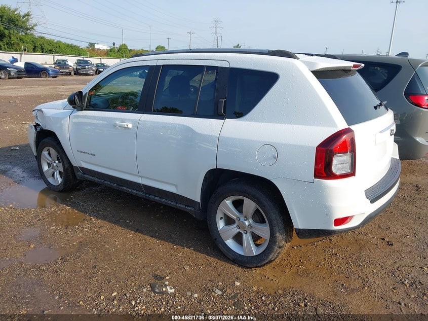 Vin: 1c4njcba2gd615646, lot: 46320617, jeep compass sport 20163