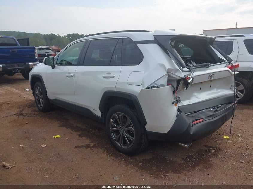 Vin: jtmb6rfv8sj077758, lot: 46320629, toyota rav4 hybrid xle premium 20253