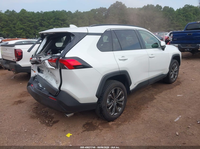 Vin: jtmb6rfv8sj077758, lot: 46320629, toyota rav4 hybrid xle premium 20254
