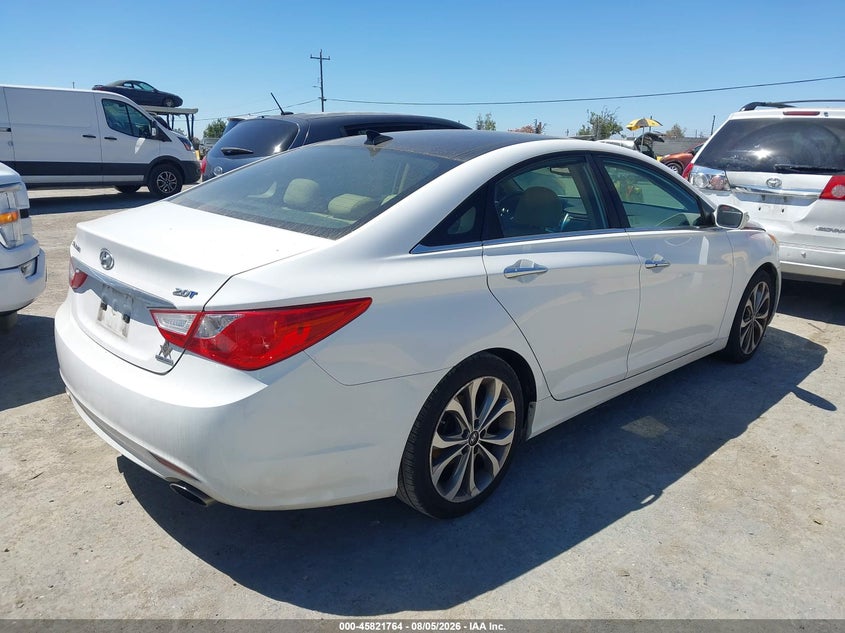Vin: 5npec4ab5dh660290, lot: 46320645, hyundai sonata limited 2.0t 20134