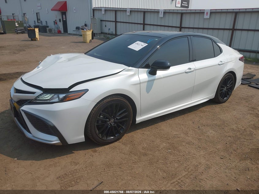 Vin: 4t1k61bk1mu027178, lot: 46320647, toyota camry xse awd 20212