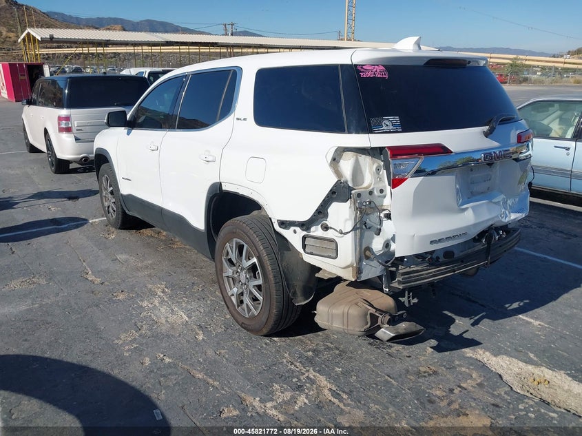Vin: 1gkknrls8lz143844, lot: 46320653, gmc acadia fwd sle 20203