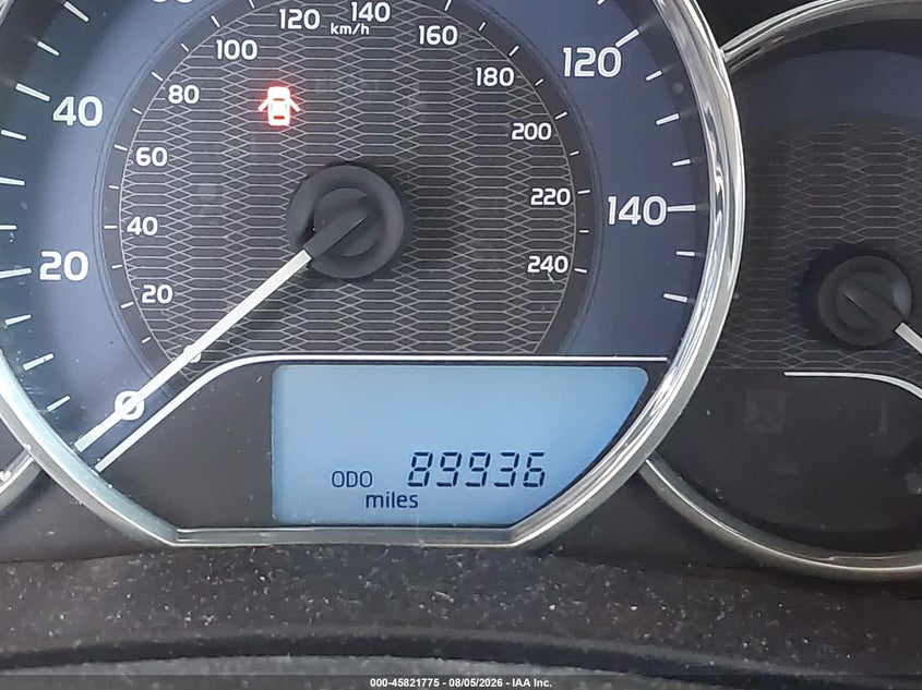 2016 TOYOTA COROLLA SEDAN 1.8L I-4 DOHC, VVT, 132HP