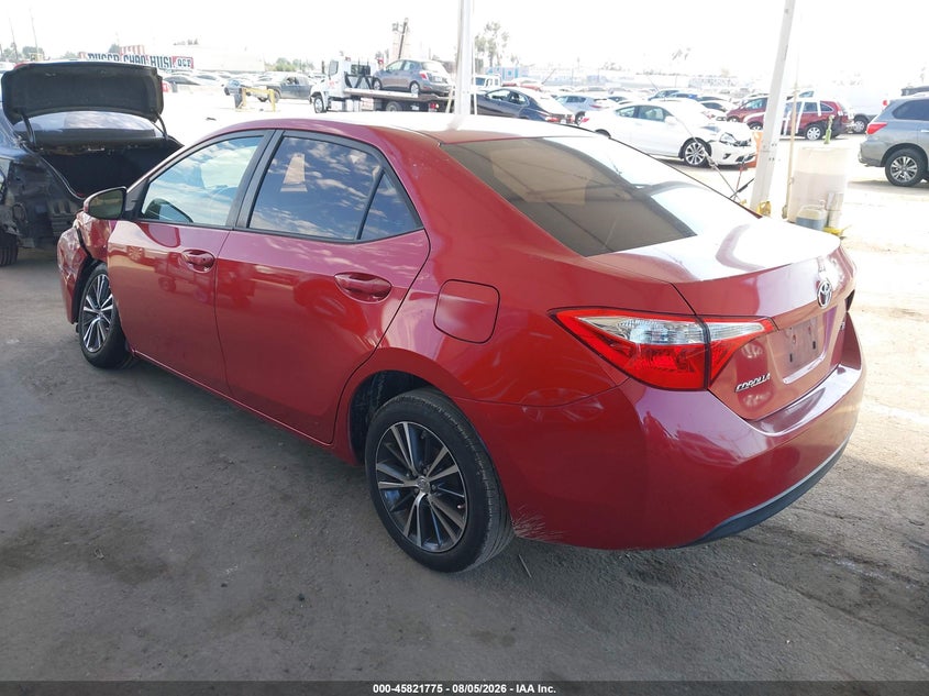 Vin: 5yfburhe4gp511017, lot: 46320656, toyota corolla le plus 20163