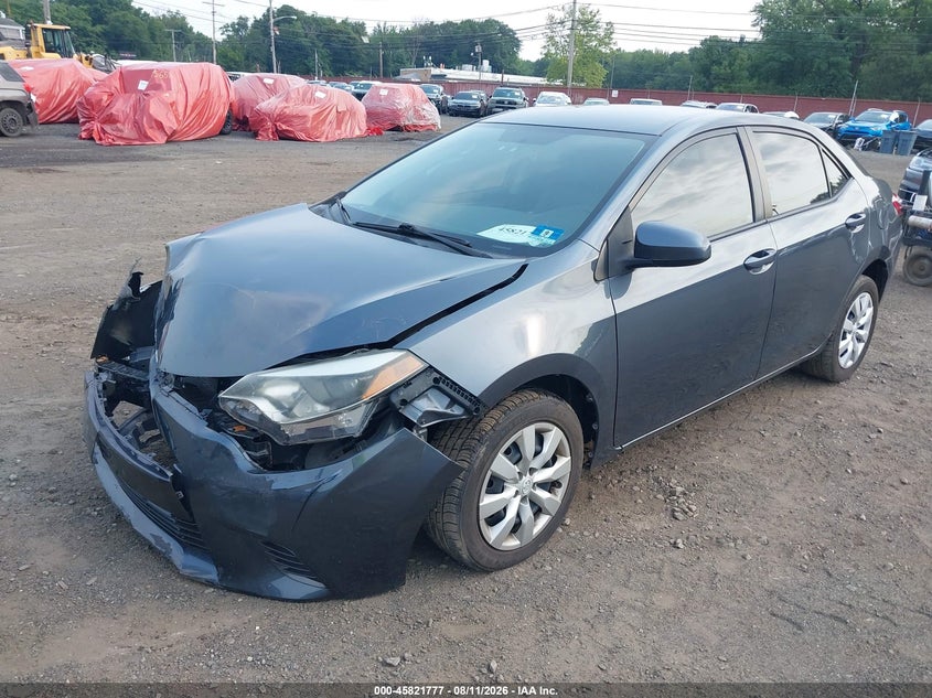 Vin: 2t1burhe9gc742110, lot: 46320658, toyota corolla le 20162