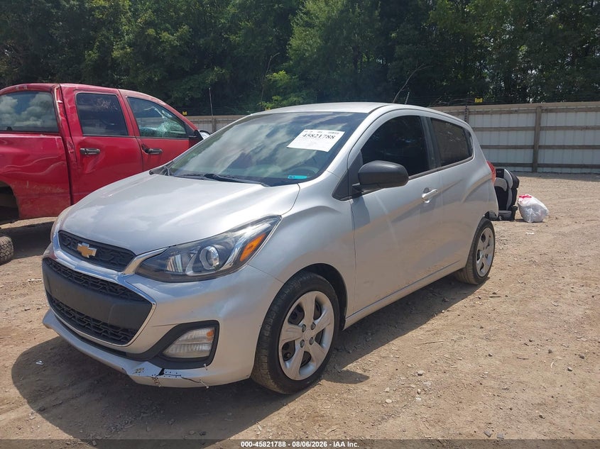 Vin: kl8cb6sa9kc729172, lot: 46320669, chevrolet spark ls cvt 20192