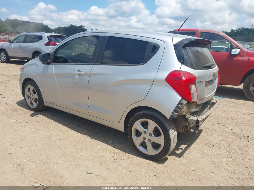 Vin: kl8cb6sa9kc729172, lot: 46320669, chevrolet spark ls cvt 20193
