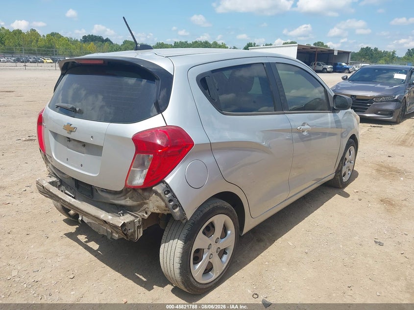 Vin: kl8cb6sa9kc729172, lot: 46320669, chevrolet spark ls cvt 20194