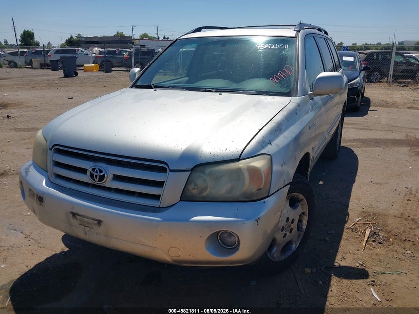 2005 Toyota Highlander, Обычный износ, IAAI, VIN JTEDP21A150075910 — фото 2