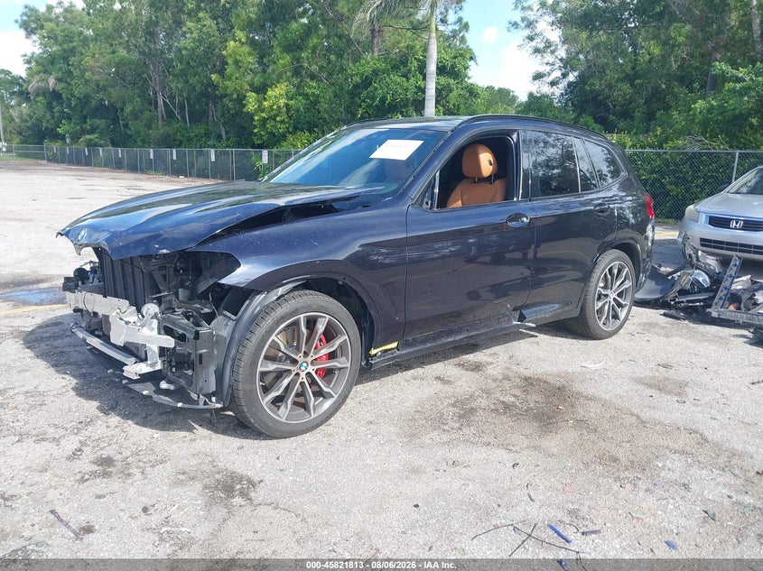 Vin: 5uxty9c03m9f80224, lot: 46320694, bmw x3 m40i 20212