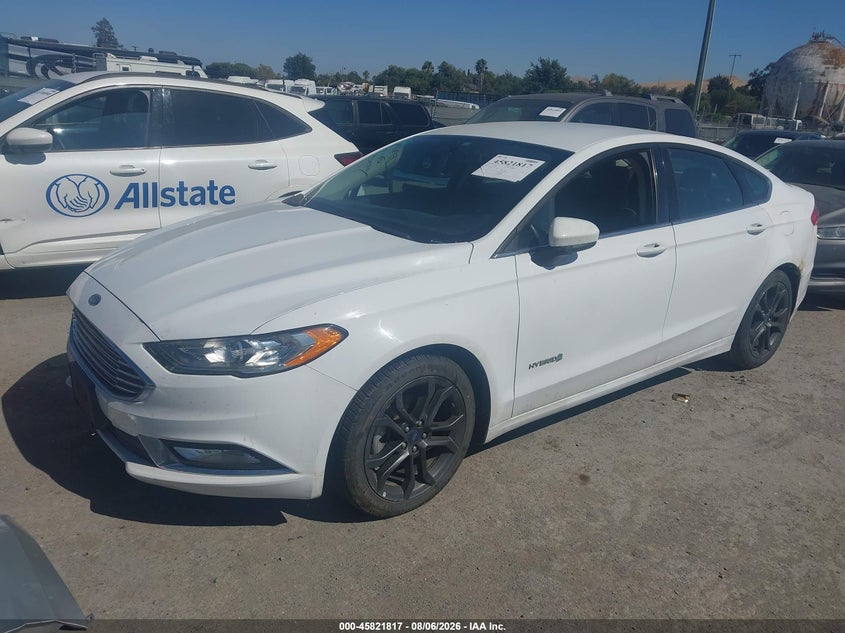 2018 FORD FUSION HYBRID auction photo 2