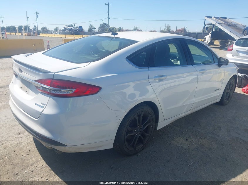 2018 FORD FUSION HYBRID auction photo 4