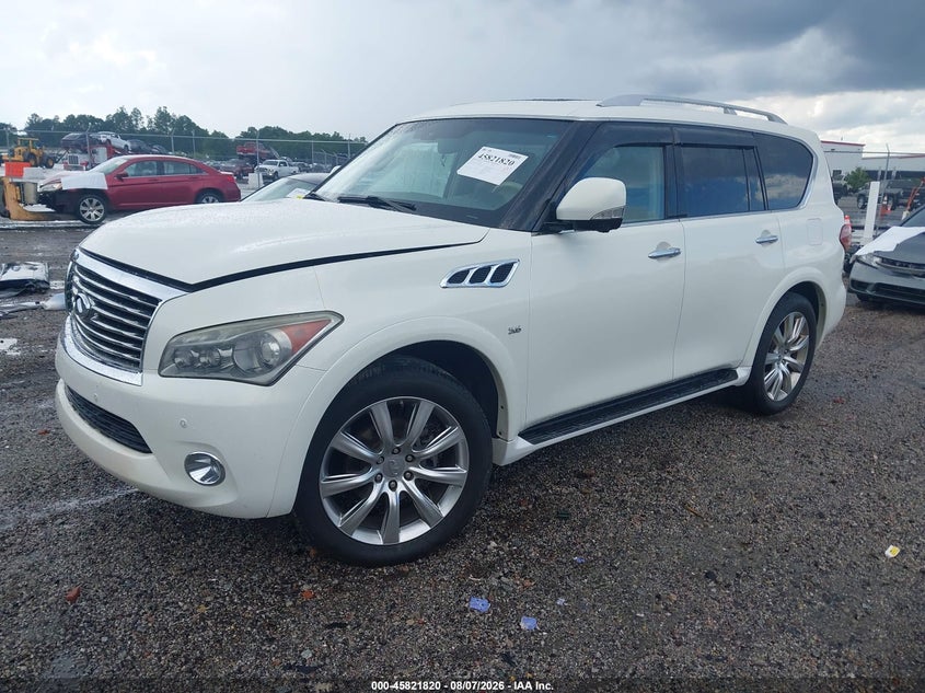 Vin: jn8az2nexe9068002, lot: 46320701, infiniti qx80 20142