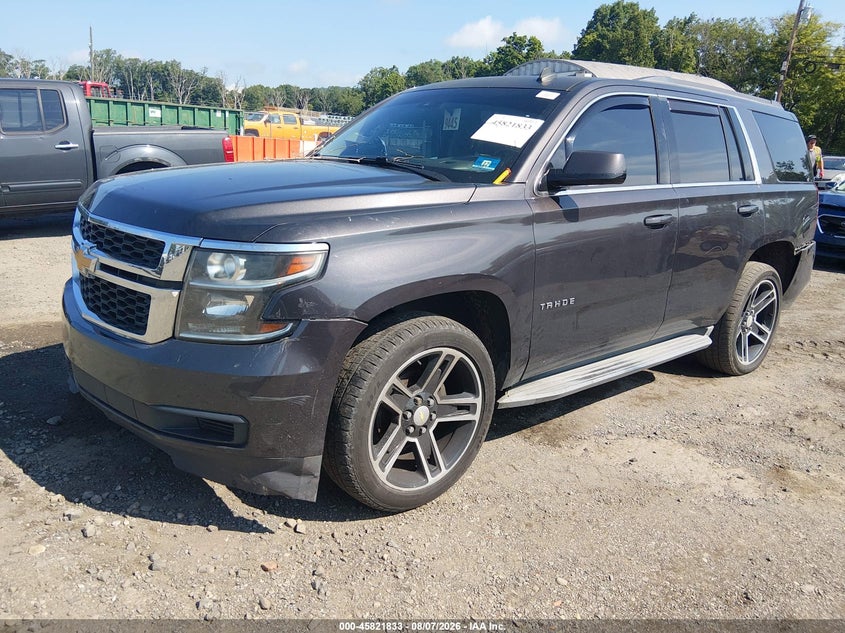 Vin: 1gnskbkc1fr247402, lot: 46320714, chevrolet tahoe lt 20152