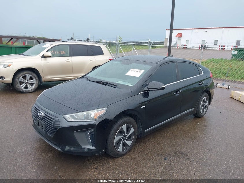 Vin: kmhc75lc6hu049084, lot: 46320729, hyundai ioniq hybrid sel 20172