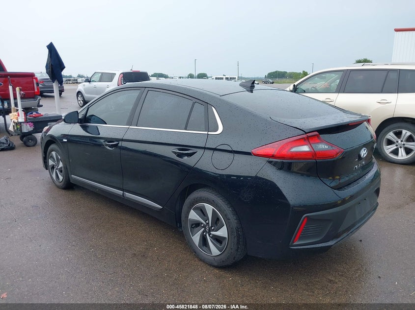 Vin: kmhc75lc6hu049084, lot: 46320729, hyundai ioniq hybrid sel 20173