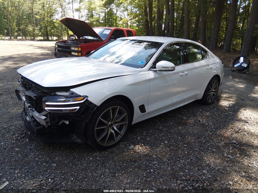 Vin: kmtg34sc1su145887, lot: 46320734, genesis g70 2.5t rwd 20252