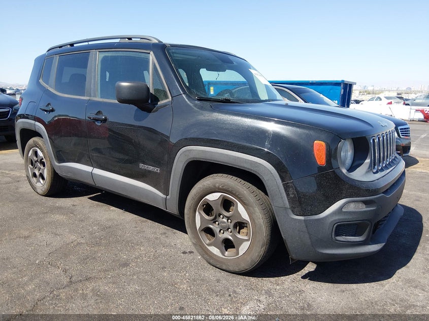 Vin: zaccjaat6gpd69104, lot: 46320743, jeep renegade sport 2016 img_1