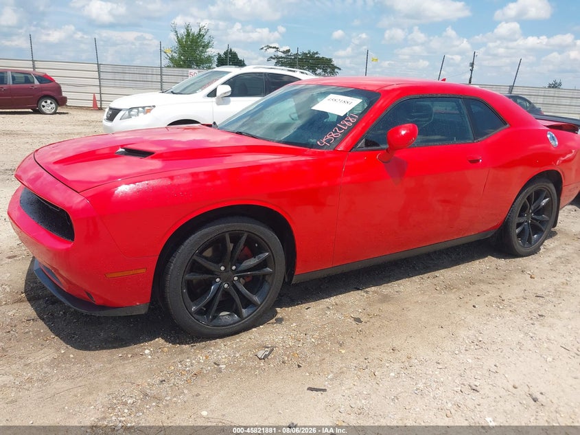 Vin: 2c3cdzag2gh300859, lot: 46320762, dodge challenger sxt plus 20162