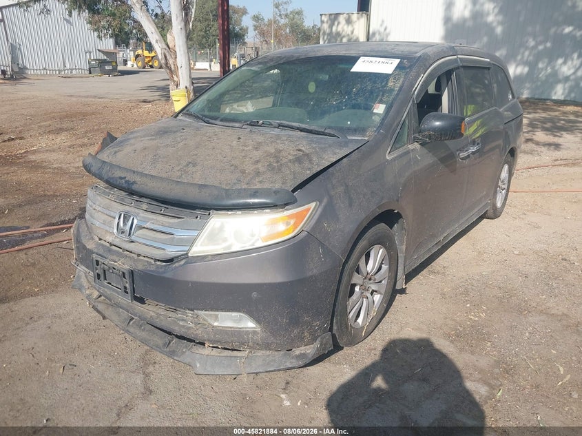 2012 Honda Odyssey, Normal Wear & Tear, IAAI, VIN 5FNRL5H99CB004438 — photo 2
