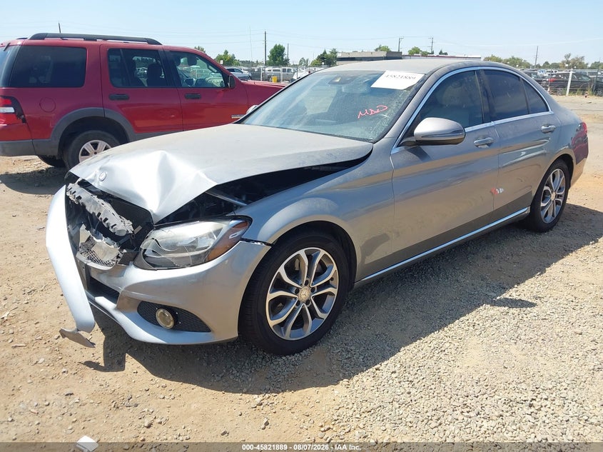 Vin: 55swf4jb9gu129462, lot: 46320770, mercedes-benz c 300 20162