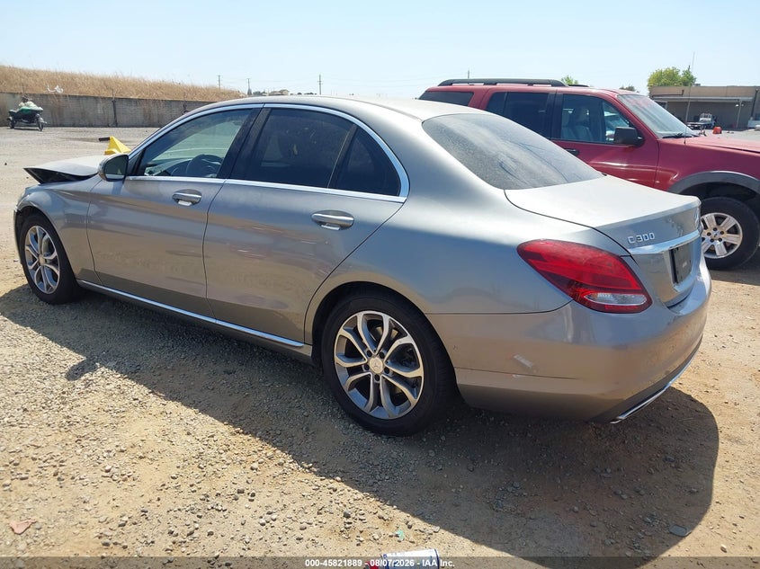 Vin: 55swf4jb9gu129462, lot: 46320770, mercedes-benz c 300 20163